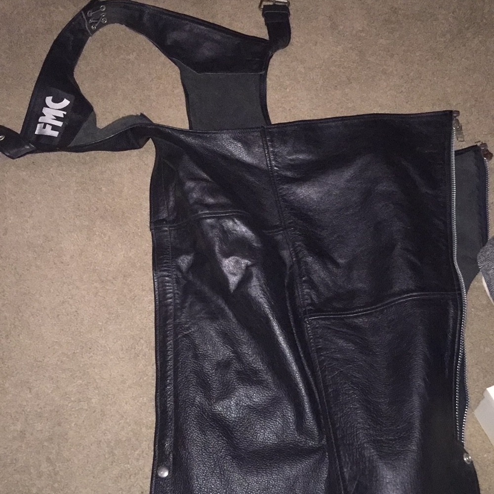 Leather chaps